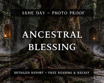 Ancestral Blessing | Lineage Connection & Protection | Heritage Energy | Spiritual Guidance | Family Roots and Ancestral Alignment