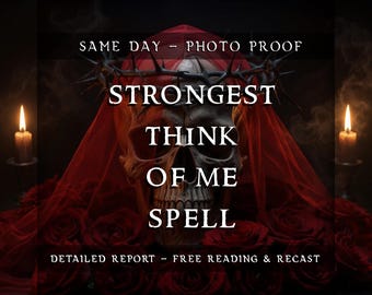 Strongest Think of Me Spell | Telepathic Connection Ritual | Make Them Miss & Desire You | Powerful Love Energy Work