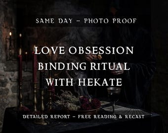 Love Obsession Binding Ritual With Hekate | Deep Desire Spell | Emotional Fixation | Return Of Love |  Dark Goddess Love Ritual