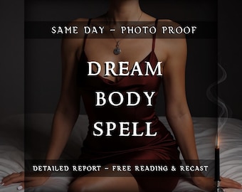 Dream Body Spell | Glow Up Energy Ritual | Confidence Boost & Body Alignment | Beauty Enhancement Work | Photo Proof