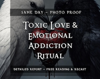 Toxic Love Obsession Spell | Emotional Addiction Ritual | Make Them Crave You | Intense Desire Attachment | Dark Love Energy | Photo Proof