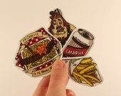 Stickers belgium stickers laptop labels tags illustration