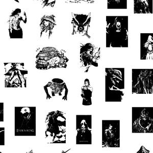 Eternal Rune SVG Bundle | 50 Files – Fallen Warriors, Gods & Bosses | PNG + Vector | Instant Download for Cricut and Silhouette