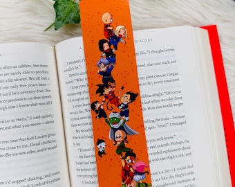Marcapáginas laminado de doble cara de Dragon Boy Ball (anime japonés)