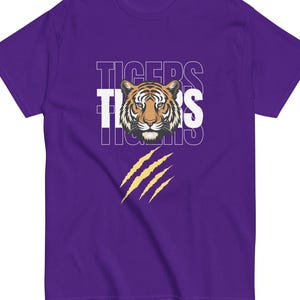 geaux tigers, purple and gold tigers shirt, laweezyana, lsu baseball shirt, lsu tigers shirt, play neck, callin, geaux baton rouge