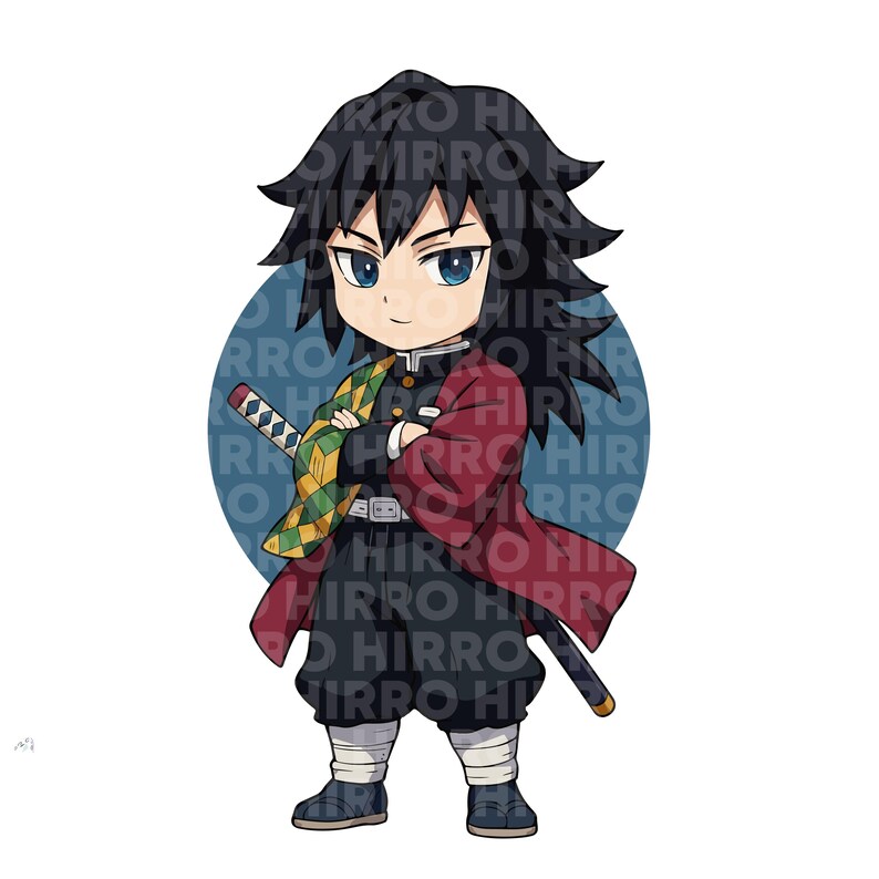 Demon Slayer Chibi Characters Bundle Digital Download Character Anime