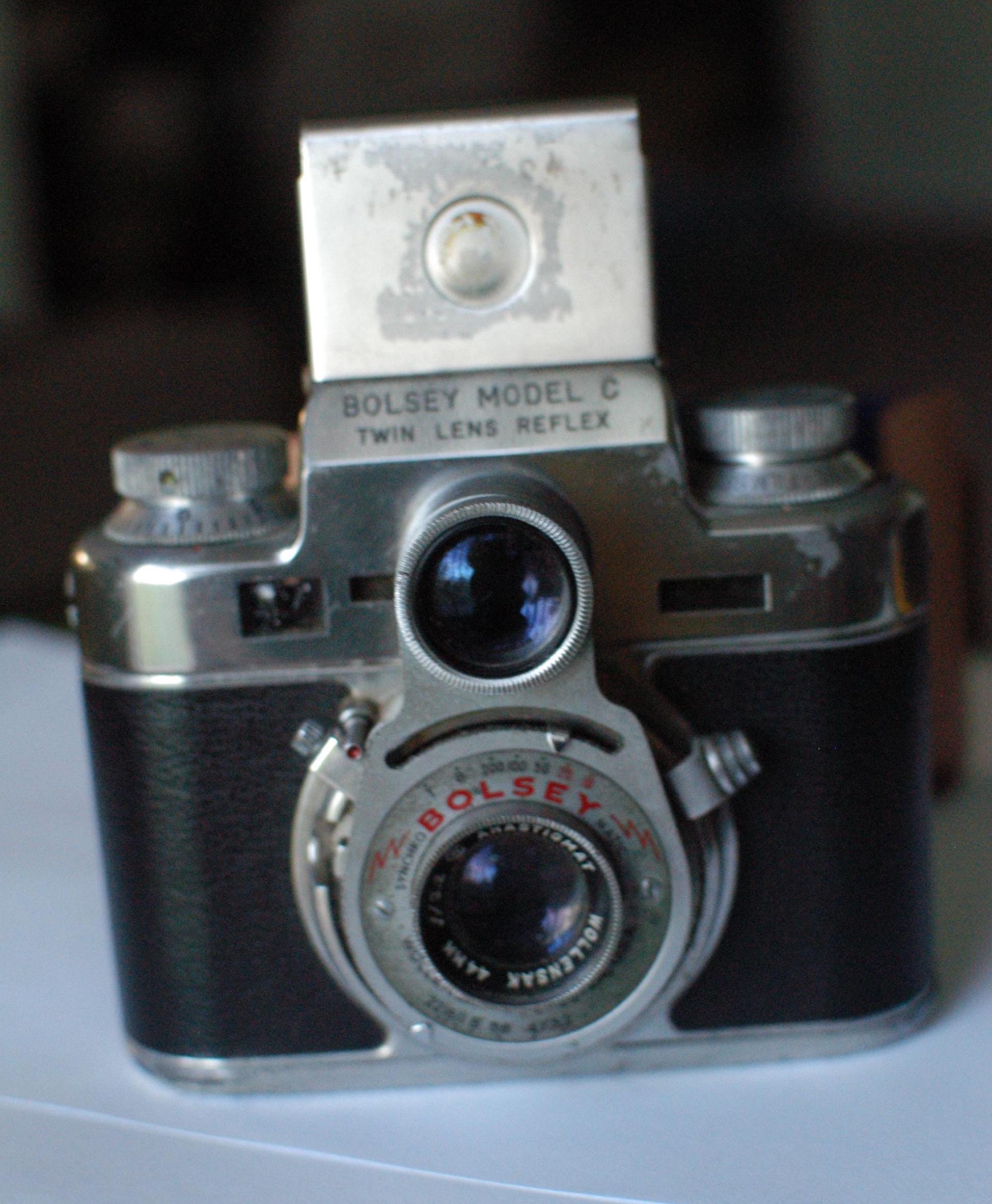 Bolsey C Model Reflex Lens Camera 35mm Vintage - Twin | The