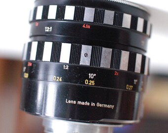 Steinheil Munchen 55mm F1.9 Macro-quinon Lens in Automatic