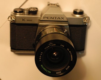 Asahi Pentax K1000 Camera With Sears 28-70mm F3.5-4.5 Zoom Lens - Etsy