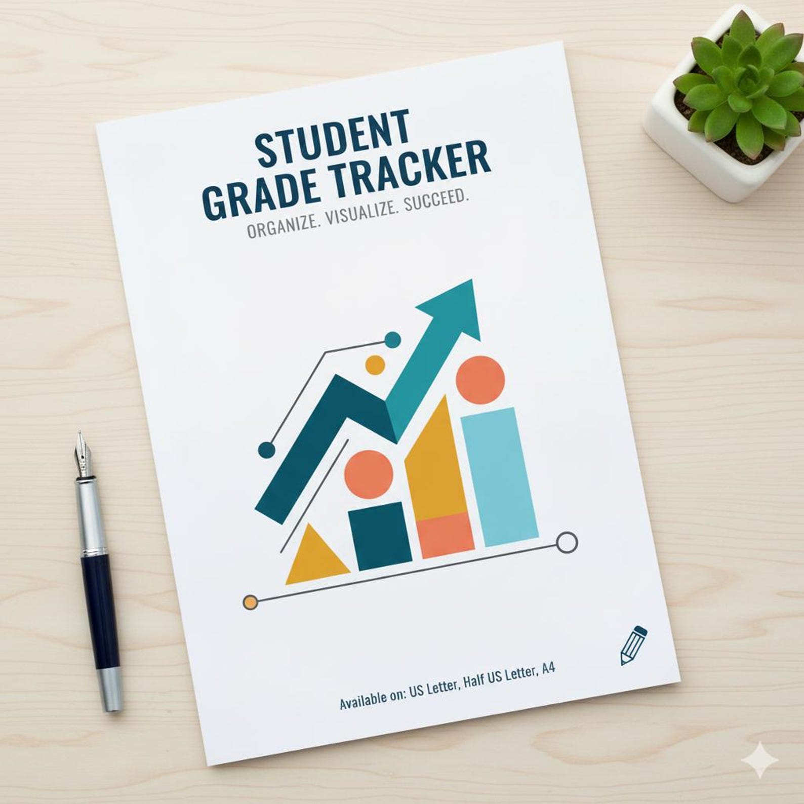 Student Grade Tracker (printable Grade Log Editable Canva Template KDP ...