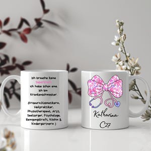 Lustige  humorvolle und ehrliche  Krankenschwester Keramiktasse, Benutzerdefiniert , Geschenkidee, Pflegekräfte , Geschenkideen Pflegerin