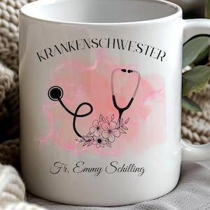 Personalized Nurse Mug: Medical Gift for Nurses