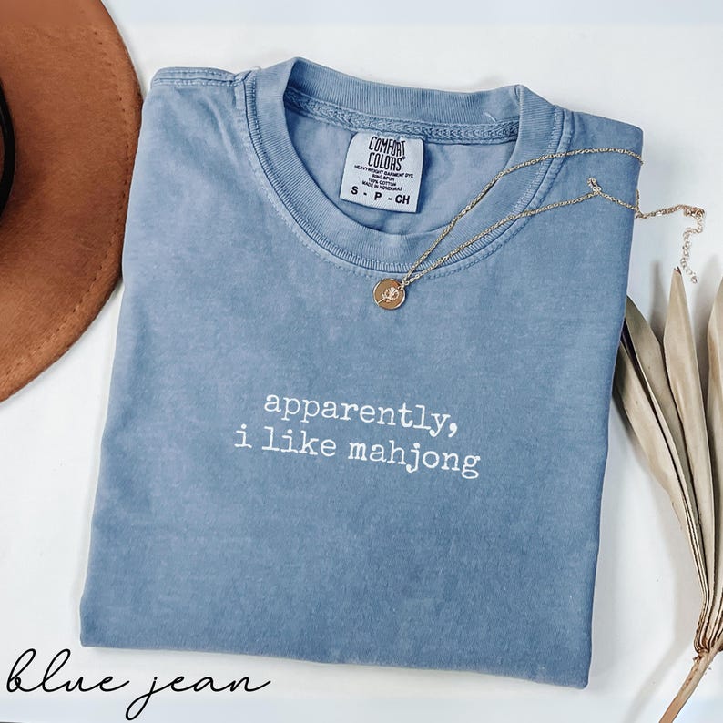 Funny Mahjong Lovers TShirt, Casual Statement Tee for Mahjong Enthusiasts, Trendy Graphic Shirt, Unique Mahjong Gift Idea