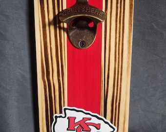 Kansas City Chiefs Bottle Opener