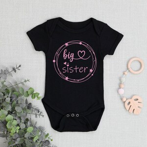 Big Sister Toddler Shirt: Natural Cotton, Cute Sibling Tee