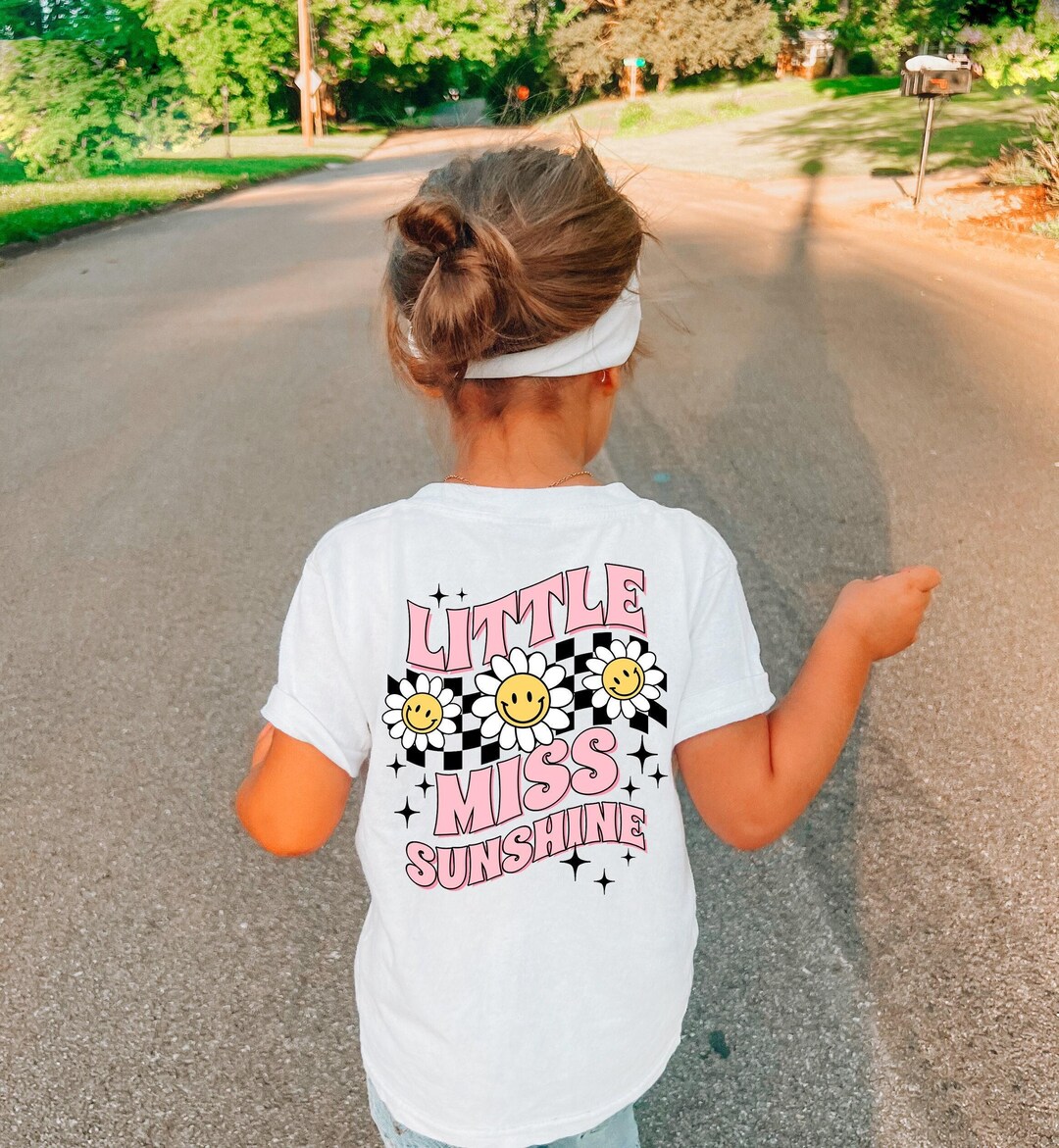 Little Miss Sunshine Toddler Shirt: Personalized, Soft Cotton