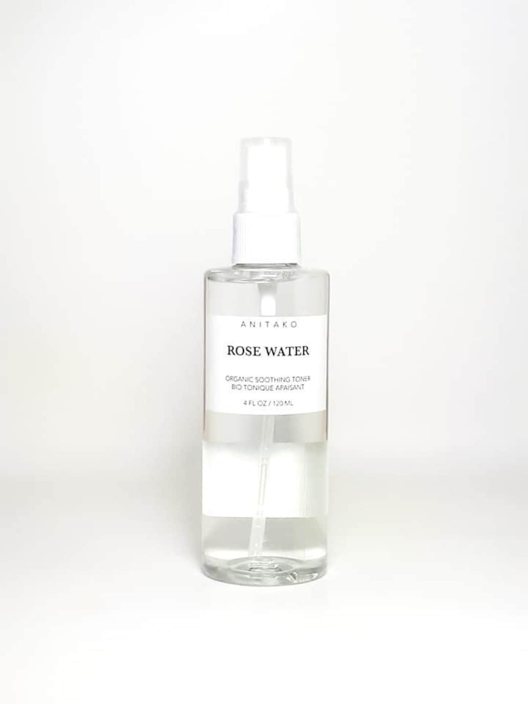 homemade facial toner with rosewater