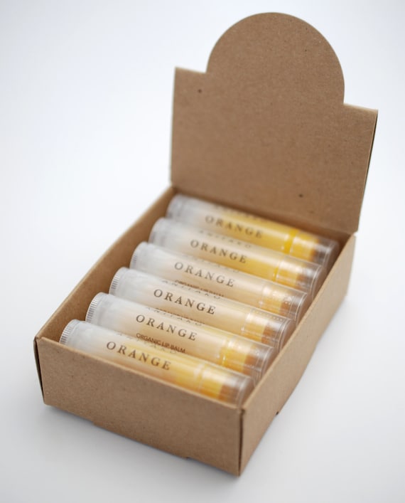 12 x Organic Lip Balm  - Mix and Match, You Choose the Scent