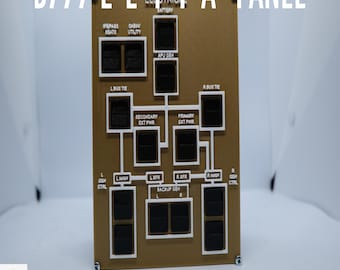 Panel eléctrico del simulador de vuelo B777: MSFS, X-Plane, PMDG - MobiFlight