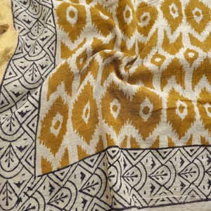 Handgemachter Sarong aus bedruckter Baumwolle: Indischer Strand Wrap