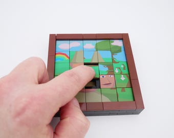 Runescape Sliding Puzzles | Old School Runescape Gift | OSRS Fidget Toy