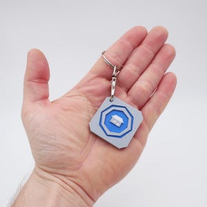 Portachiavi teletrasporto Runescape House - Materiale di qualità industriale - Merchandise / Regalo Old School Runescape