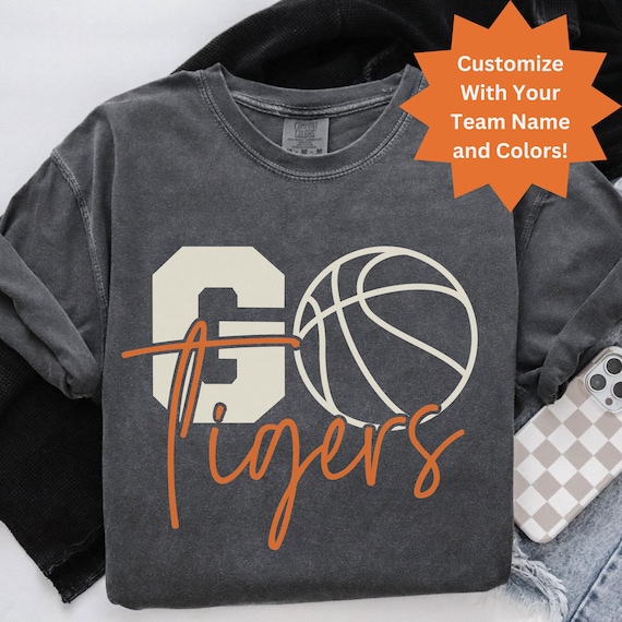 Basketball Lovers Gameday Shirt Game Day Giftshirt PersonalizedTee Shirt Custom Team Apparel For BasketballShirt Practice Wear Design Teams