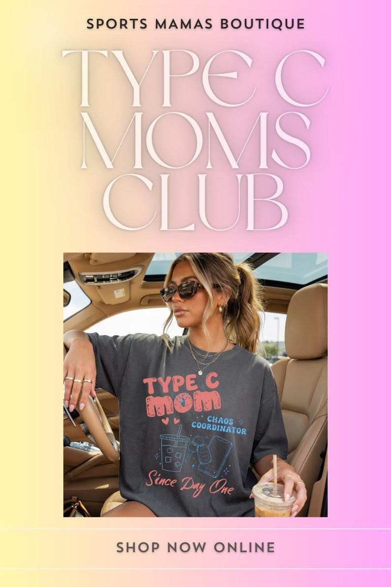 Embrace the chaos and keep Mommin strong in this Tired Moms Club Tee Type C Mom Shirt Chaos Coordinator Shirt Funny Mom Life Tee perfect as a gift for mom life apparel daily wear humorous tshirt this design blends comfort and personality for moms who do it all ideal for layering styling casually or wearing on repeat through every busy and beautiful moment of motherhood