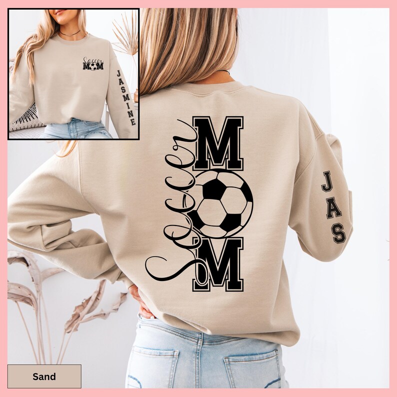 custom sweatshirt, soccer sweatshirt, gift for her, gift for mom, mothers day gift, soccer coach gift, soccer game day top, soccer mom, sweat for women, sweatshirt, unisex sweatshirt, women sweatshirt