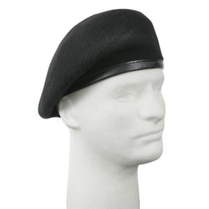 Sivi Wool Parisian Beret - Che Guevara Inspired Army Style French Beret image 17