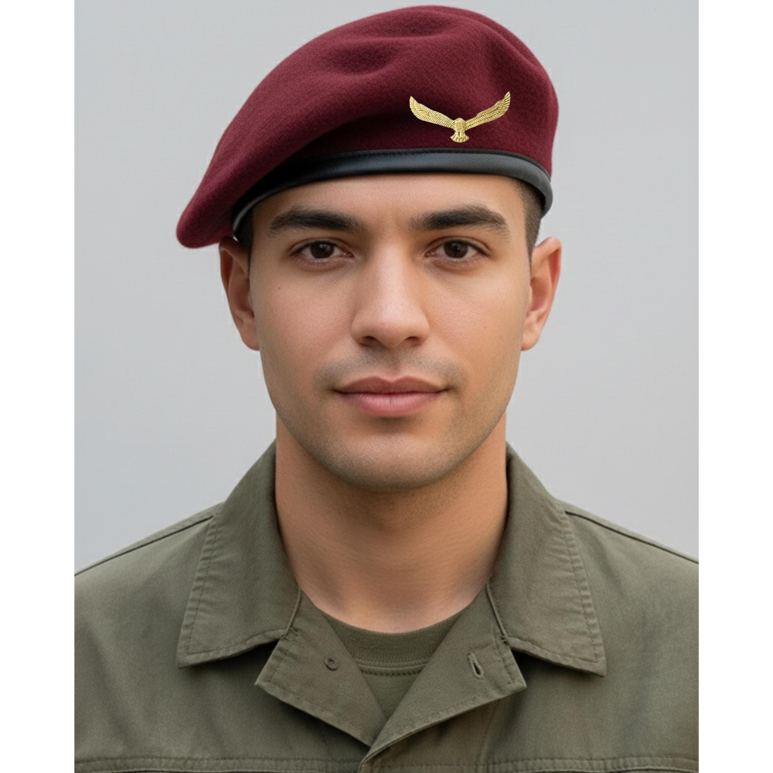 Sivi Woolen Army Style Cap: Che Guevara Inspired Beret With 