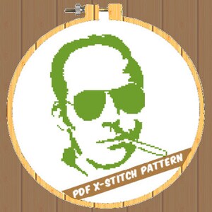 PATTERN ONLY - Counted Cross Stitch Pattern pdf, gonzo
