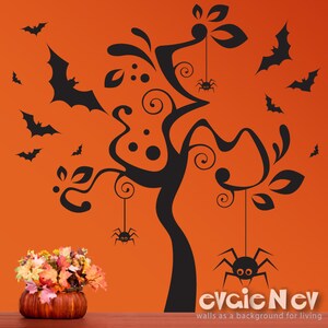  Halloween Wall Decor 3d Ghost Hand Floor Wall Ceiling Stickers  Peel and Stick Wall Decals Horror Halloween Bats Wallpaper Window Clings  Bar Pub Party Halloween Decorations for Home Bedroom Living Room 