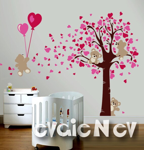 wall stickers teddy bear