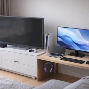 Electronic Gadgets 3D Model Pack STL & Blender Files, Miniature Computers TVs Consoles Printers, Tech Accessories 3D Printable Set