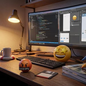 Paquete de archivos STL de emojis, caritas sonrientes adorables, iconos de emojis imprimibles en 3D, decoración en miniatura, modelos de juguetes kawaii, archivos Blender