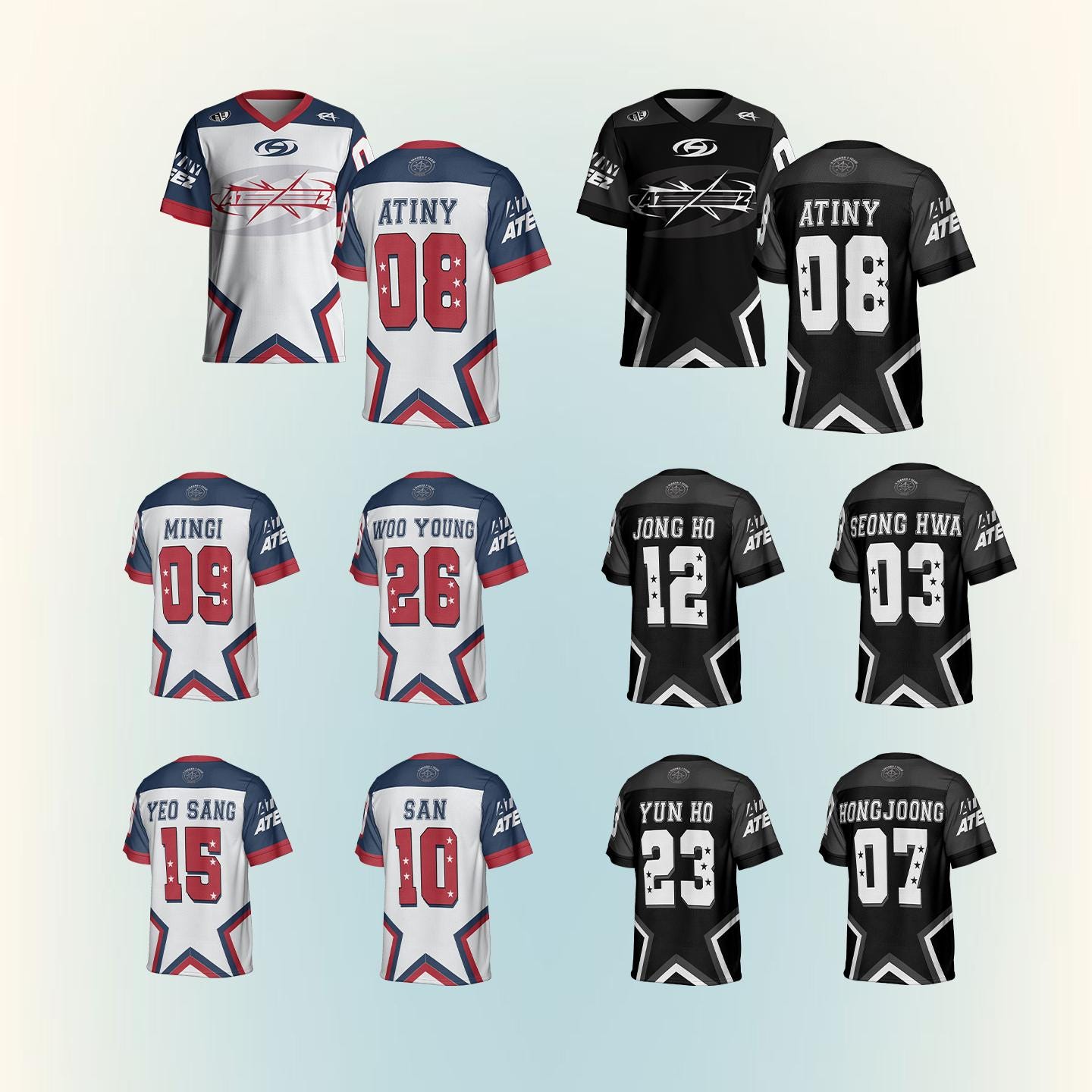 ATEEZ ソンファ baseball jersey ユニフォーム付属トレカ ATEEZ ソンファ baseball jersey ユニフォーム付属トレカ