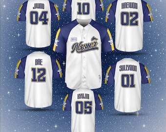 NMIXX Members Baseball Jersey, NMIXX Kpop Jersey, Kpop Jersey, Nmixx Merch, Nmixx 1st World Tour Custom Jersey For Kpop Fan, Gifts For NSWER