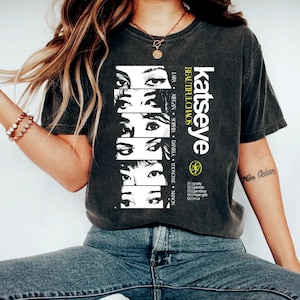 Vintage Katseye 90s Comfort Color Shirt, Beautiful Chaos Tee, Katseye Kpop Sweatshirt, Katseye Gnarly Shirt, Eyekon Kpop Fan Merch