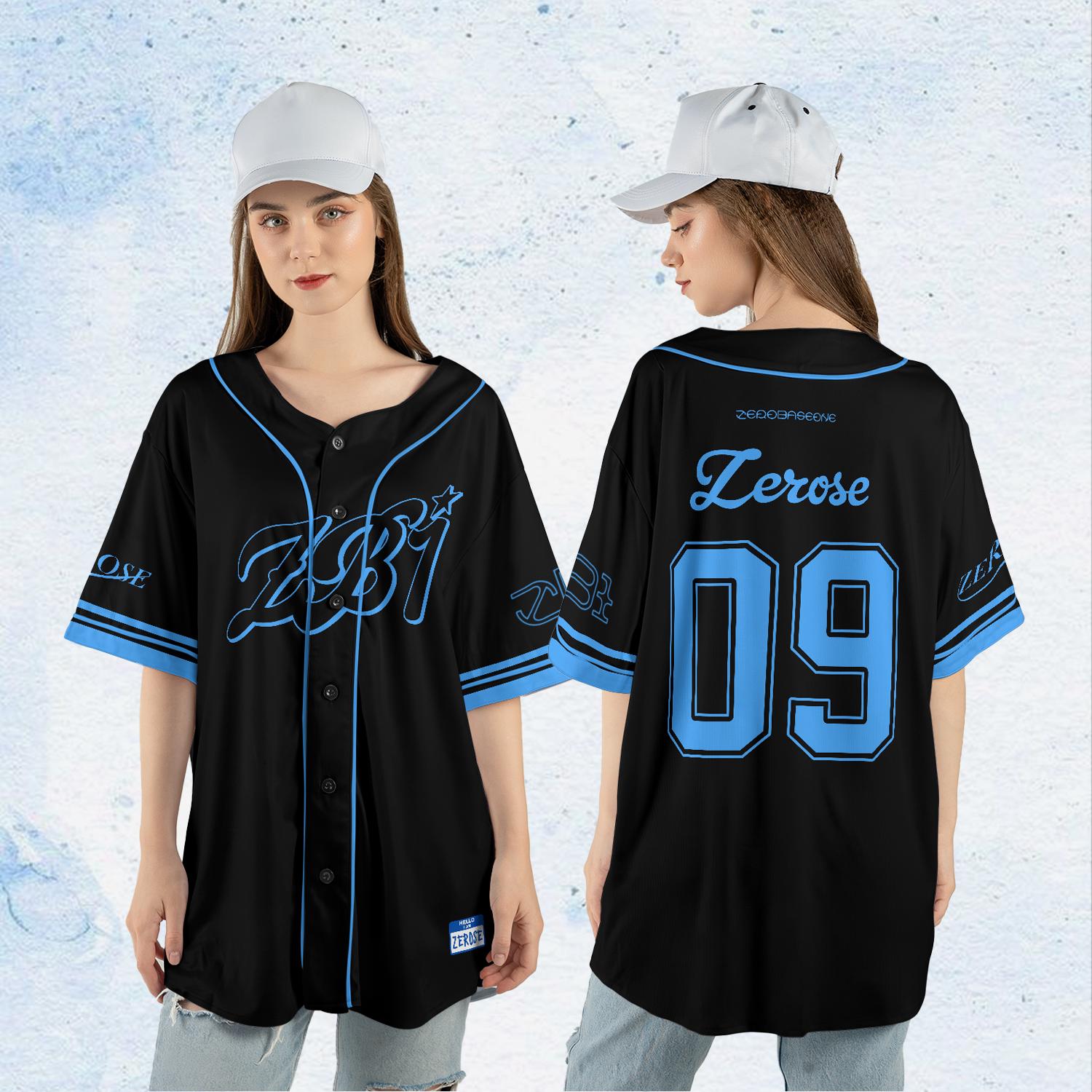 Zerobaseone Members Baseball Jersey, Kpop Jersey, Zerobaseone