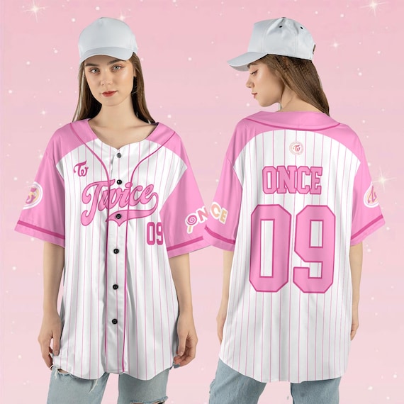 Twice Members Baseball Jersey, Twice Kpop Jersey, Kpop Jersey