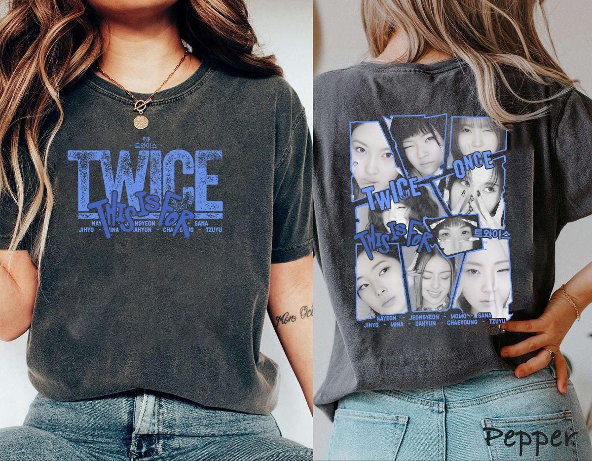 Twice concert shirt - Etsy 日本