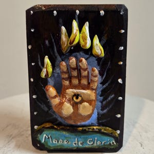 Carte Loteria sculpturale 3D Mano de Gloria (La main de gloire)