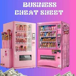 自動販売機ビジネスのチートシート
