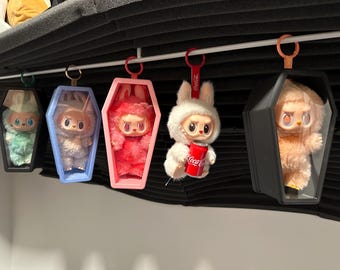 Labubu Display Case - Coffin Carrier