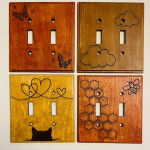 Double Light Switch Cover