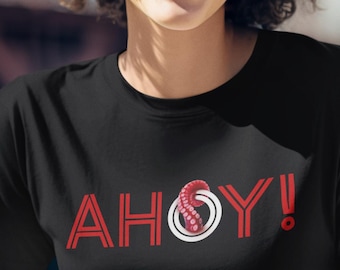 Camisa Ahoy / Náutica / Camisetas de crucero divertidas / Ropa de Virgin Voyages / nauTeetude / Regalos para parejas,