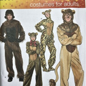 Simplicity 2853 Full body Hooded Animal Adult Costume Pattern Sizes XS-XL Sewing & Fiber Sewing Sewing & Needlecraft Simplicity 2853 Full body Hooded Animal Adult Costume Pattern Sizes XS-XL Sewing & Fiber Sewing Sewing & Needlecraft