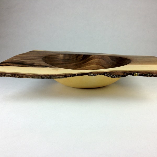 Natural Edge Walnut Wing Bowl  (1241)