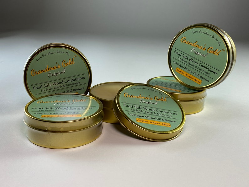 Mineral Oil & Beeswax Wood Conditioner for Cutting Boards, Bowls